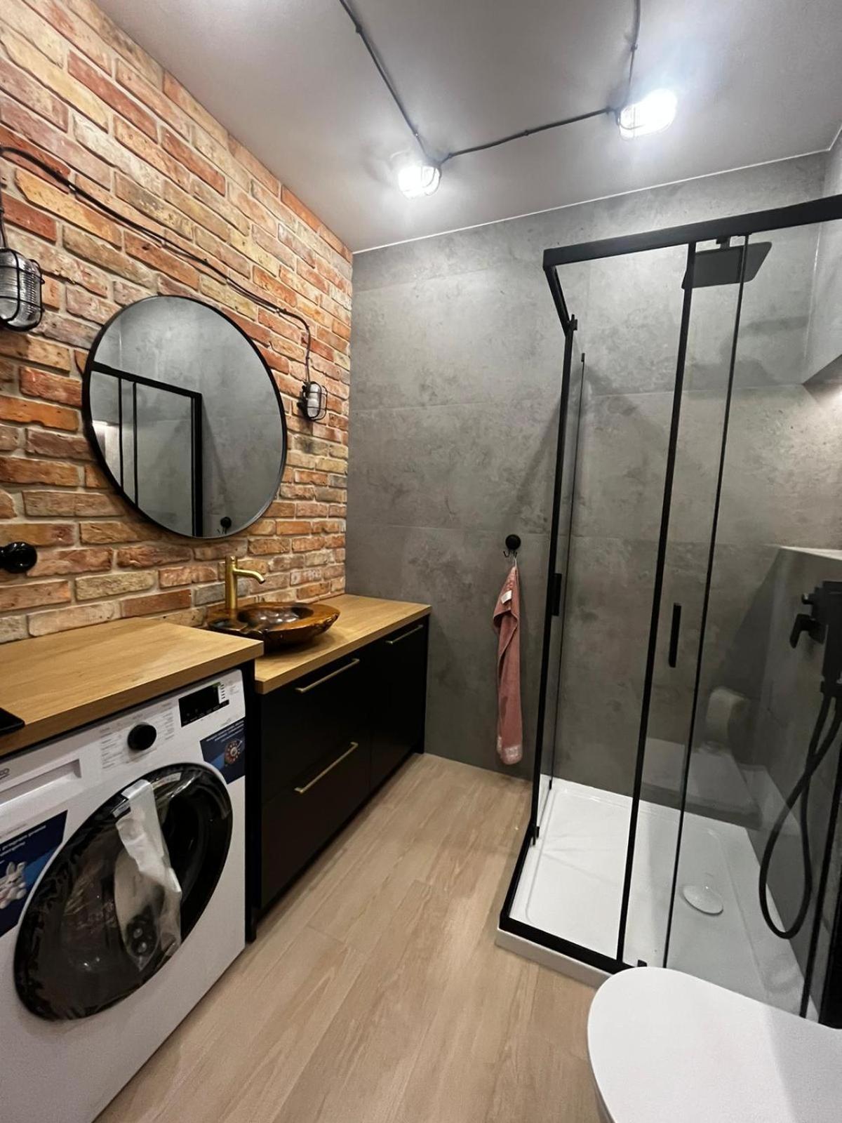 Apartament Z Widokiem Na Stadion Styl Industrialny Jedyny Taki Check In 24 H Poznań Exteriör bild